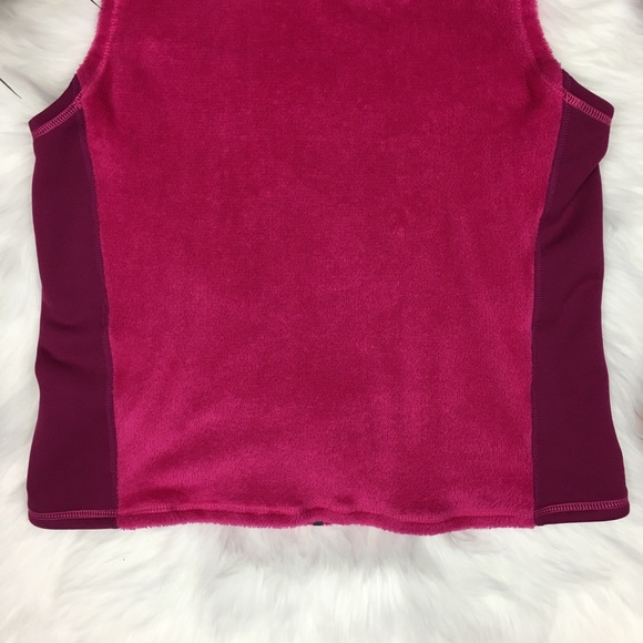 PATAGONIA Pink Polartec Fleece Vest Size XS - Picture 7 of 7